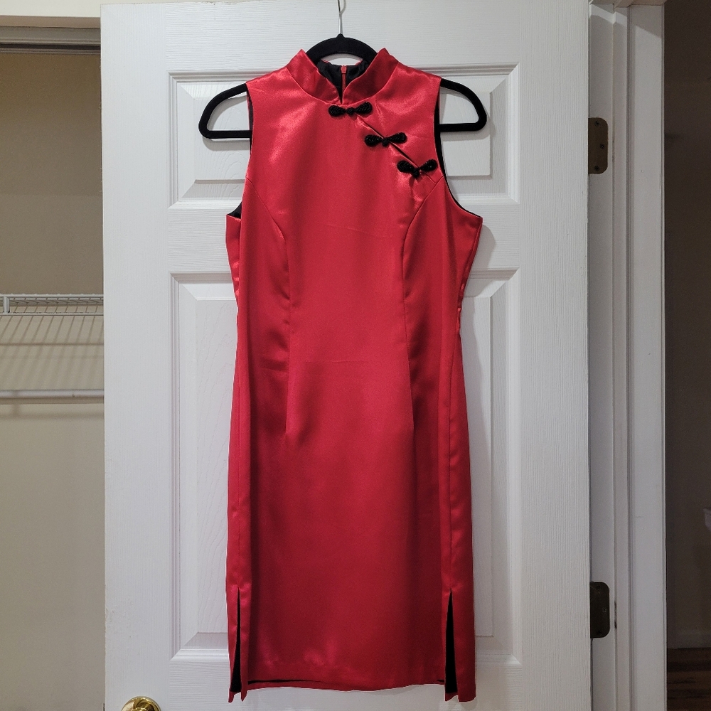 JR Nites By Caliendo Chinese Cheongsam Dress